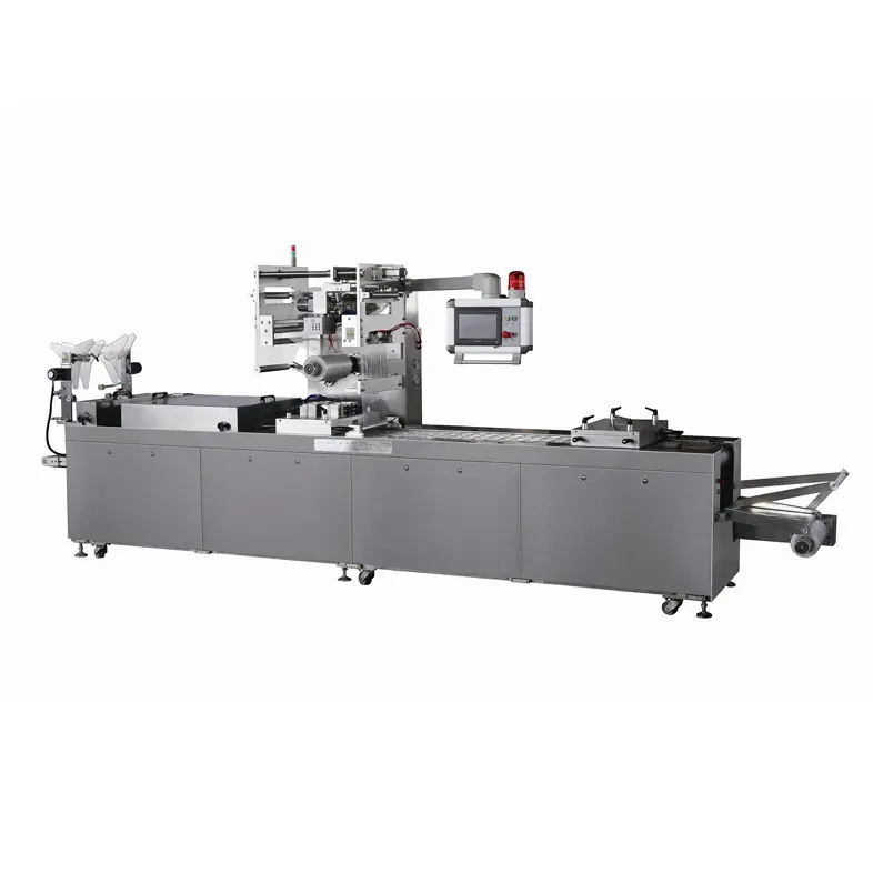 Automatische dubbelzijdige aluminiumfolie-strekvacuümverpakkingsmachine
