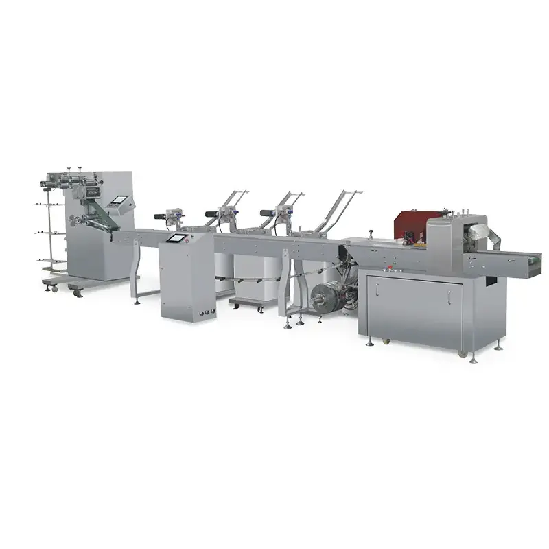 Automatische verpakkingsmachine voor serviesgoed en papieren handdoeken Automatische verpakkingsmachine voor serviesgoed en papieren handdoeken