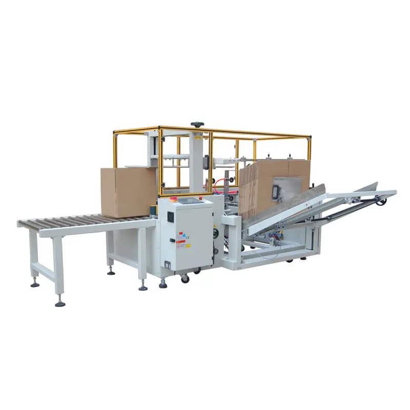 Kartonvorm- en bodemsluitmachine Kartonvorm- en bodemsluitmachine